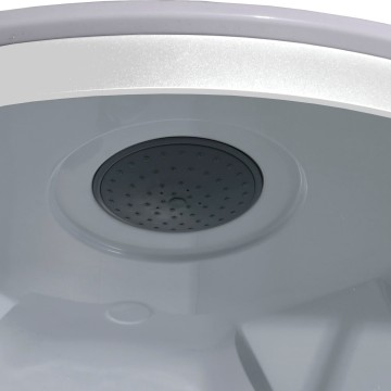 Душовий бокс півкруглий WISLOK L90FFW (L90W) BRAVO (3уп.)