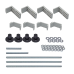 Комплект ніжок регульованих для високого душового піддону Mixxus Strong ST02-SET Chrome (MI8161)