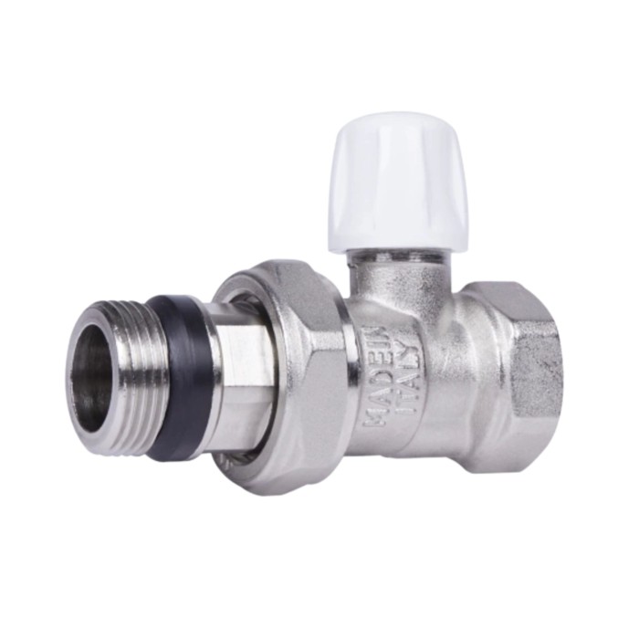 Кран радіаторний Icma 3/4" з антипротіканням прямий без ручки №815+940 Кран радіаторний Icma 3/4" з антипротіканням прямий без ручки №815+940