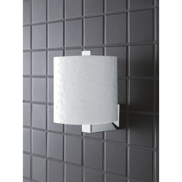 Тримач для запасного рулону туалетного паперу Grohe Selection Cube (40784000) Тримач для запасного рулону туалетного паперу Grohe Selection Cube (40784000)