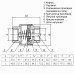 Клапан зворотного ходу води SOLOMON 1/2″ C6022 лат. шток