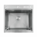 Мийка Mixxus MH5050-SK NANO-SILVER (3.0/0.8) з н.ст. зі сходинкою для суш.,з підст.під ножі(нерж.)(MX1939)