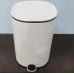 Відро для сміття з плавним закриттям овальне Zerix Prime-TC0105 White 5л колір білий (ZX5901)