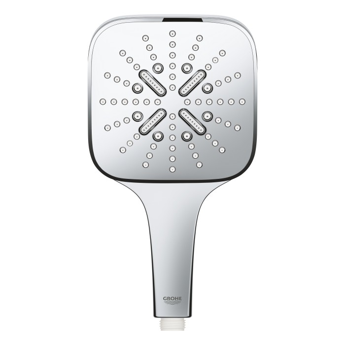 Ручний душ, 3 режими струменя Grohe Rainshower 130 Cube (26582000) Ручний душ, 3 режими струменя Grohe Rainshower 130 Cube (26582000)
