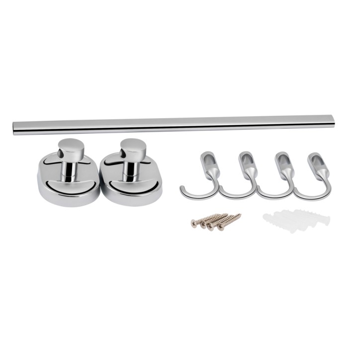 Тримач Lidz Oreo 0804 4 гачка LDORE0804CRM22175 Chrome Тримач Lidz Oreo 0804 4 гачка LDORE0804CRM22175 Chrome