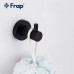 Гачок для ванної Frap F30205, нержавіюча сталь, чорний