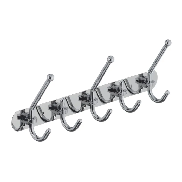 Планка з 5-а гачками ZERIX LR201-5 (LL1415) Планка з 5-а гачками ZERIX LR201-5 (LL1415)