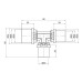 Трійник прес Icma 20х20х26 №406