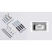 Інсталяція для підвісного унітазу Koer KT-0502-03 500x165x1125mm з панеллю змиву KT-0602-03 біла (KR5172)