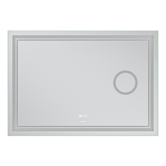 Дзеркало Mixxus Premium QUADRO MR20-100x70 з Led Touch, Anti-fog, димером, регулятором яскравості, лінзою (MP6622) Дзеркало Mixxus Premium QUADRO MR20-100x70 з Led Touch, Anti-fog, димером, регулятором яскравості, лінзою (MP6622)