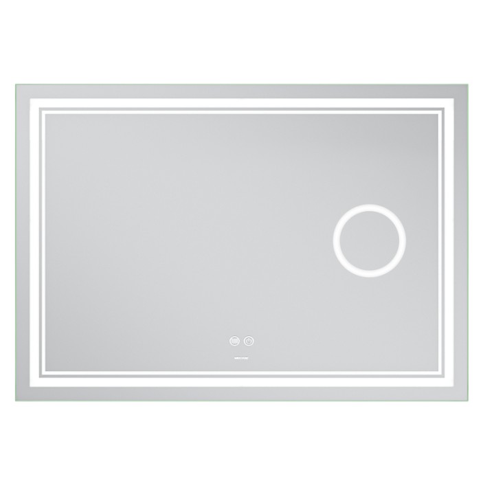 Дзеркало Mixxus Premium QUADRO MR20-100x70 з Led Touch, Anti-fog, димером, регулятором яскравості, лінзою (MP6622) Дзеркало Mixxus Premium QUADRO MR20-100x70 з Led Touch, Anti-fog, димером, регулятором яскравості, лінзою (MP6622)