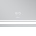 Дзеркало Mixxus Premium QUADRO MR20-100x70 з Led Touch, Anti-fog, димером, регулятором яскравості, лінзою (MP6622)