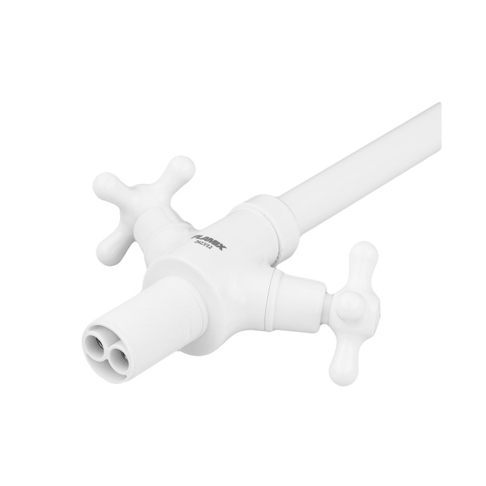 Змішувач для кухні Plamix Pablo-275 White (без підведення) (PM0669) Змішувач для кухні Plamix Pablo-275 White (без підведення) (PM0669)