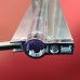 Шторки скляні на ванну Koer SR BS02-80x140-TR-01 прозоре скло 6мм, хром (KR5401)