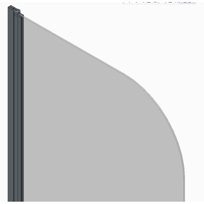 Шторки скляні на ванну Koer SR BS02-80x140-TR-01 прозоре скло 6мм, хром (KR5401) Шторки скляні на ванну Koer SR BS02-80x140-TR-01 прозоре скло 6мм, хром (KR5401)