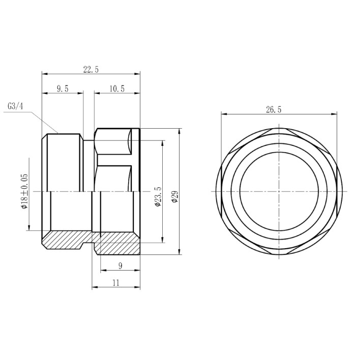Муфта обтискна Thermo Alliance Forte 20х1/2" В SF171W2015 Муфта обтискна Thermo Alliance Forte 20х1/2" В SF171W2015