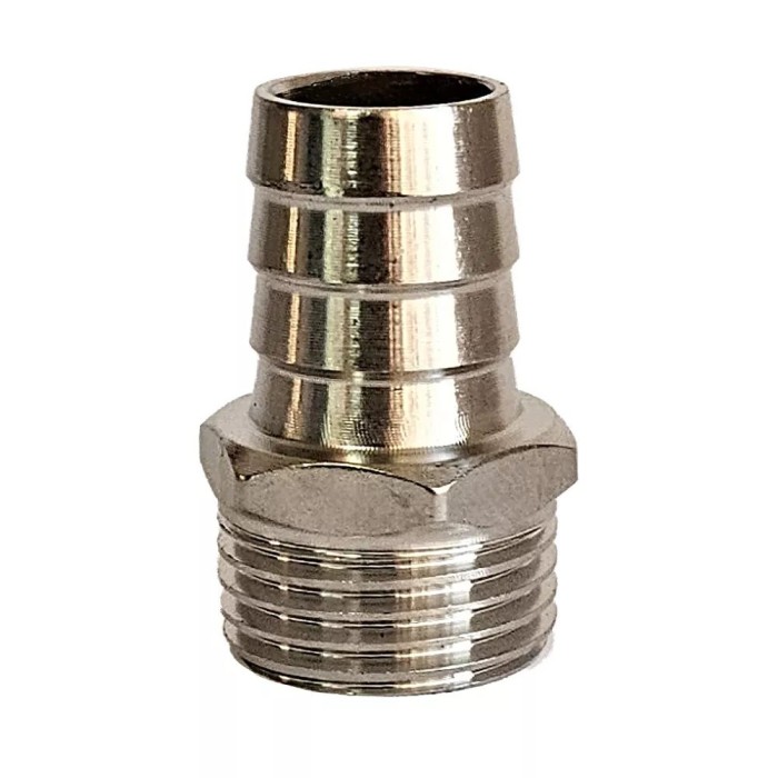 Штуцер 1/2"З 16мм НЕРЖ нік STA {1000/20} Штуцер 1/2"З 16мм НЕРЖ нік STA {1000/20}