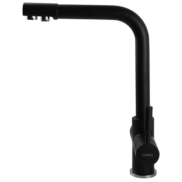 Змішувач для кухні під осмос Globus Lux LAZER GLLR-0888-1-ONIX