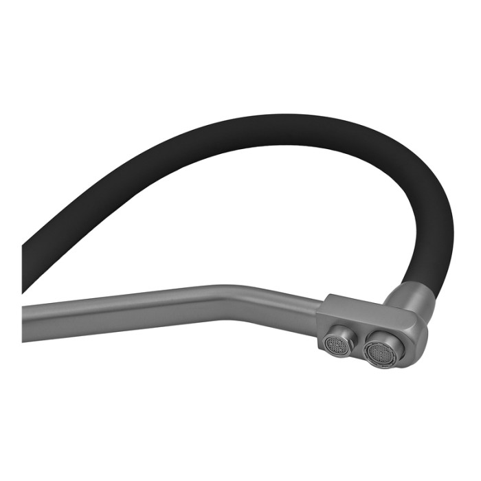 Змішувач для кухні з силіконовим виливом Zerix FUL-021 Graphite Refl.Black з нерж. сталі SUS304 з виходом для пит.води (ZX5999) Змішувач для кухні з силіконовим виливом Zerix FUL-021 Graphite Refl.Black з нерж. сталі SUS304 з виходом для пит.води (ZX5999)
