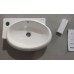 Раковина підвісна Mixxus Premium DIVERSE-1201-R 400х215х140mm з отвором під змішувач та переливом (MP6506)