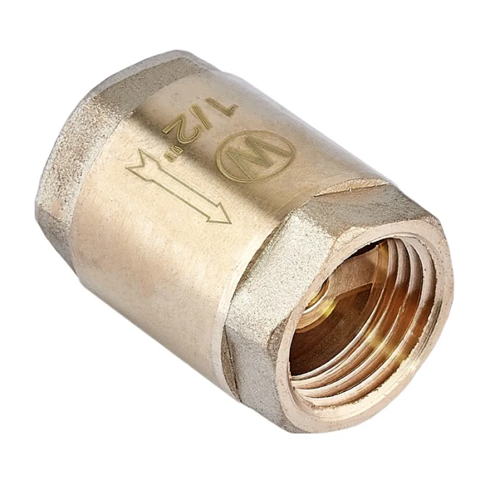 Клапан зворотній (латунь) Waterpro WP300-15 - 1/2" (WP3307) Клапан зворотній (латунь) Waterpro WP300-15 - 1/2" (WP3307)