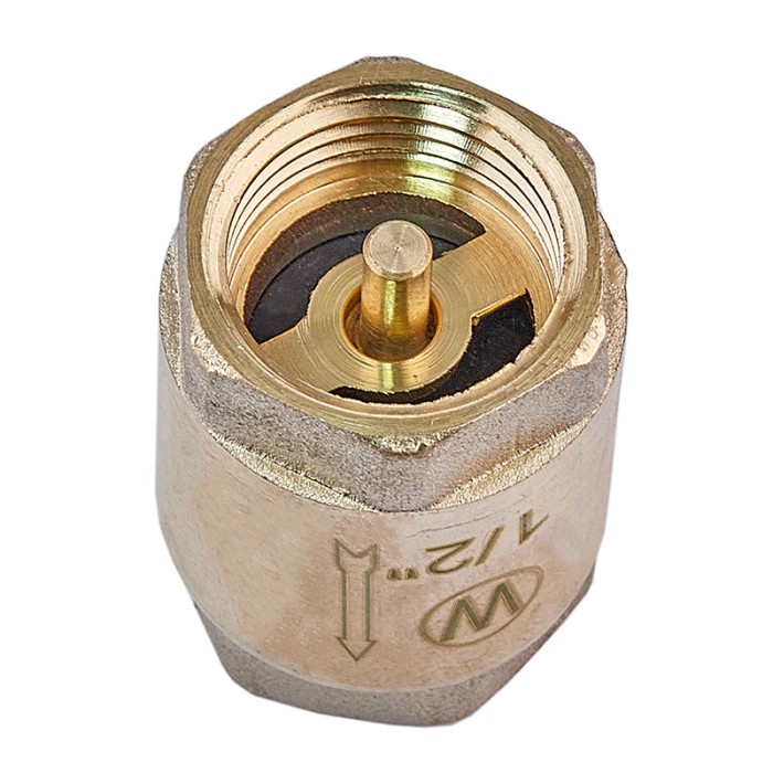 Клапан зворотній (латунь) Waterpro WP300-15 - 1/2" (WP3307) Клапан зворотній (латунь) Waterpro WP300-15 - 1/2" (WP3307)