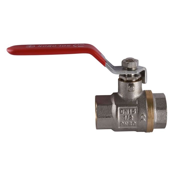 Кран кульовий прямий SOLOMON 1/2″ ВВ КР PN40 B1001 Кран кульовий прямий SOLOMON 1/2″ ВВ КР PN40 B1001