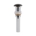 Донний клапан для раковини Qtap PU03 225х70х70 Matt black
