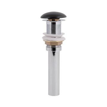 Донний клапан для раковини Qtap PU03 225х70х70 Matt black