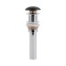 Донний клапан для раковини Qtap PU03 225х70х70 Matt black