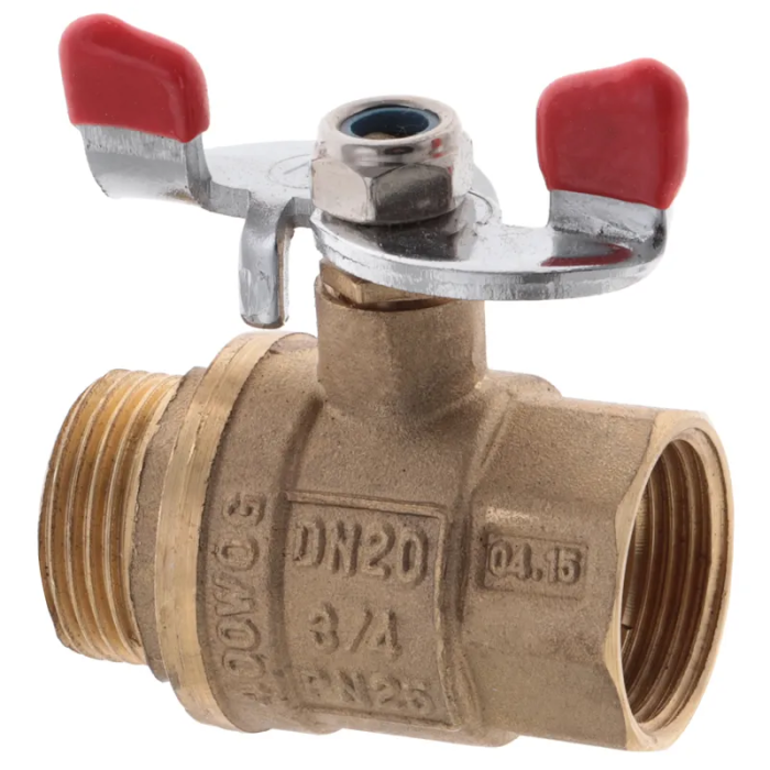 Кран кульовий СК 3/4" ГШМ М/Н ART.607 (WP0130) Кран кульовий СК 3/4" ГШМ М/Н ART.607 (WP0130)