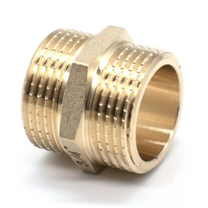 Ніпель 3/4" WEZER {320/80} Ніпель 3/4" WEZER {320/80}