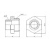 Ніпель редукційний Thermo Alliance Forte 3/8"х1/4" SF35996