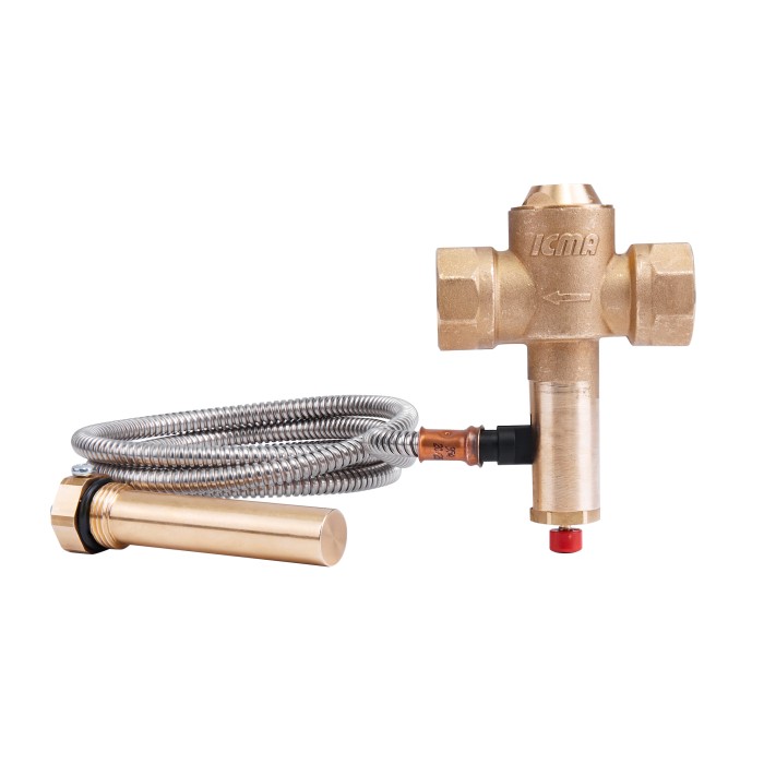 Клапан теплового скидання Icma 3/4" №608 Клапан теплового скидання Icma 3/4" №608