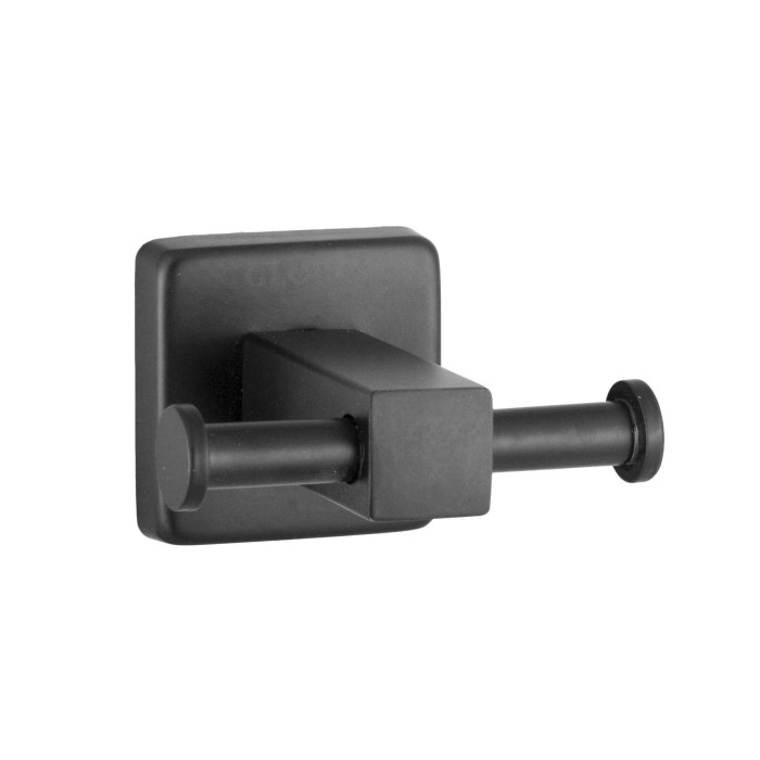 Гачок подвійний Globus Lux BQ9412 чорний матовий SUS304 Гачок подвійний Globus Lux BQ9412 чорний матовий SUS304