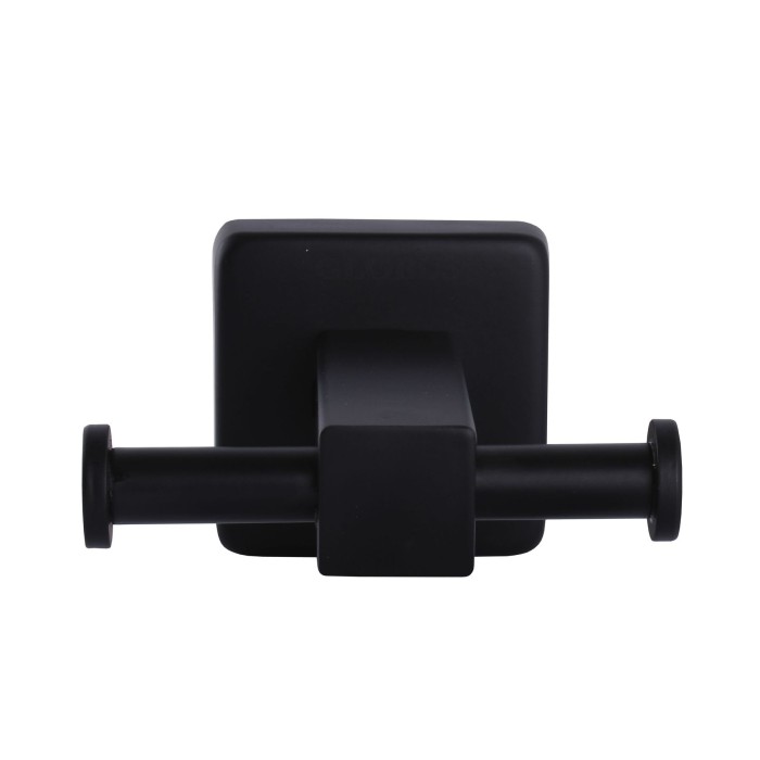Гачок подвійний Globus Lux BQ9412 чорний матовий SUS304 Гачок подвійний Globus Lux BQ9412 чорний матовий SUS304