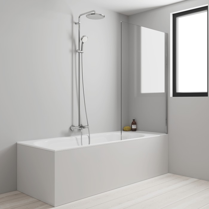 Душова система з термостатом для ванни Grohe New Tempesta Cosmop. System (26672000)