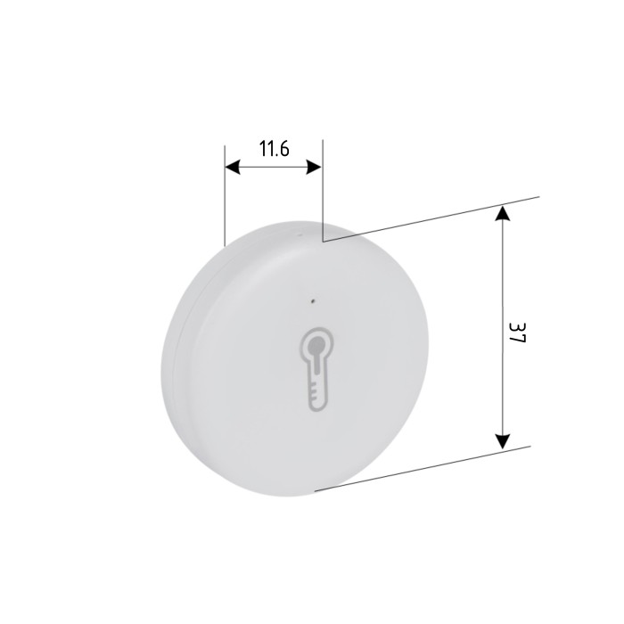 Thermo Alliance ZigBee Бездротовий датчик зовнішньої температури та вологості ZB-XTH Thermo Alliance ZigBee Бездротовий датчик зовнішньої температури та вологості ZB-XTH