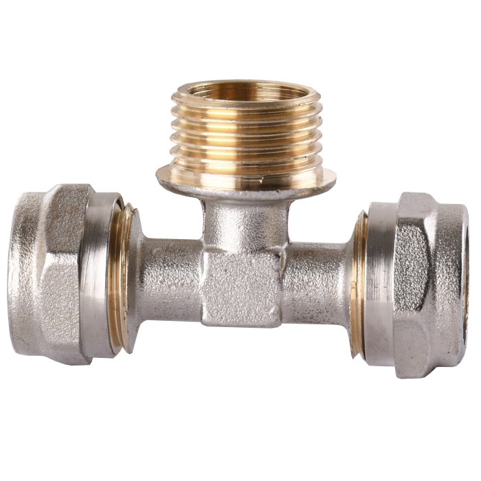 Трійник із зовнішньою різьбою NTM NF-1019 20х3/4″х20 Трійник із зовнішньою різьбою NTM NF-1019 20х3/4″х20