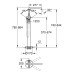 Змішувач для ванни підлогового монтажу Grohe Essence New (25248001)