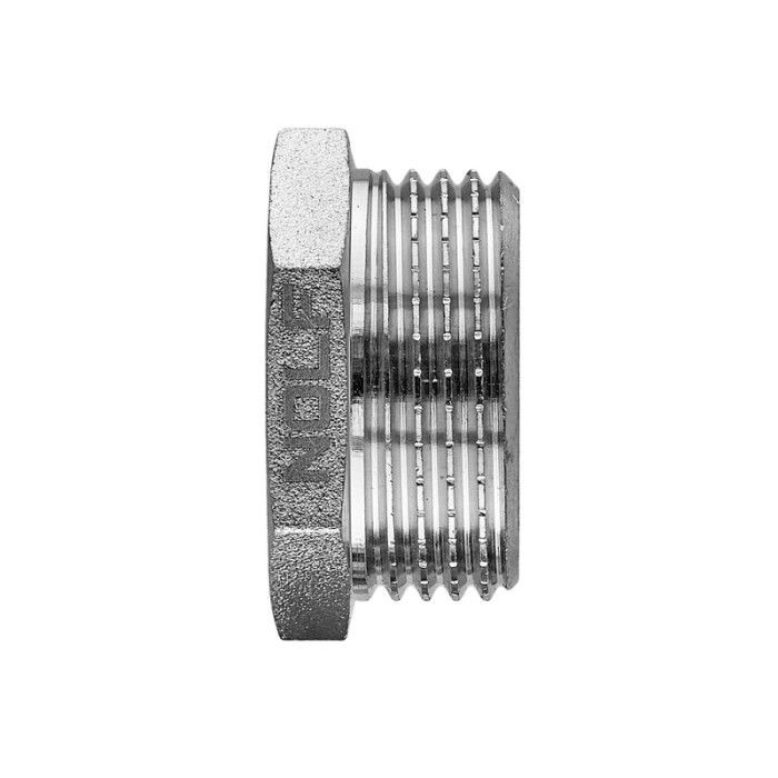 Футорка Nolf NFC.F0206-N-1/2"Mx1/4"F нікельована (NF3121) Футорка Nolf NFC.F0206-N-1/2"Mx1/4"F нікельована (NF3121)