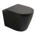 Унітаз підвісний Mixxus Premium BEVEL-0304-T1 BLACK 480x360x360mm сист. змиву TORNADO 1.0 (MP6677)