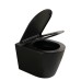 Унітаз підвісний Mixxus Premium BEVEL-0304-T1 BLACK 480x360x360mm сист. змиву TORNADO 1.0 (MP6677)
