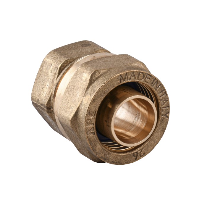 Муфта із внутрішньою різьбою APE ITALY 702 L 3/4″x26 Муфта із внутрішньою різьбою APE ITALY 702 L 3/4″x26