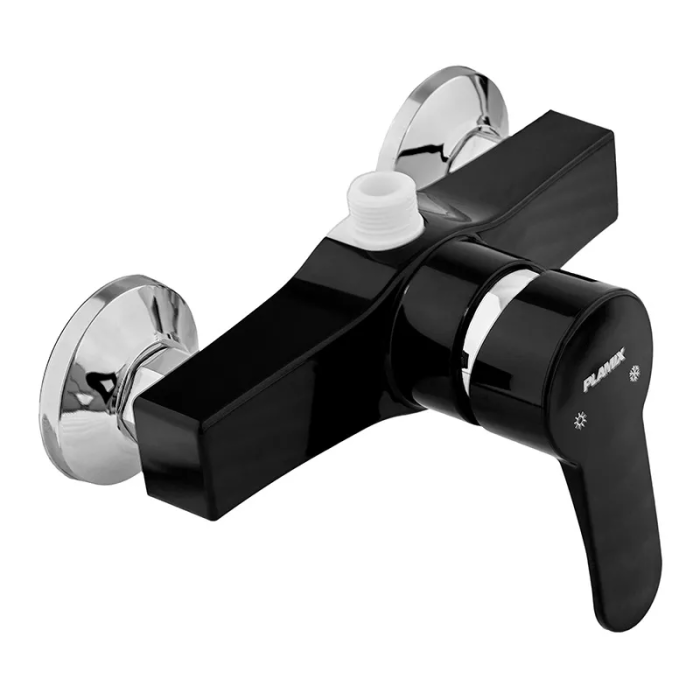 Змішувач Plamix Mario-003 Black (без шланга та лійки) (PM0604) Змішувач Plamix Mario-003 Black (без шланга та лійки) (PM0604)