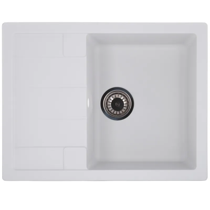 Мийка кухонна Zerix ZS-6550S-01 Біла (ZX4539) Мийка кухонна Zerix ZS-6550S-01 Біла (ZX4539)