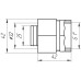 Муфта із внутрішньою різьбою APE ITALY 702 L 1″x32