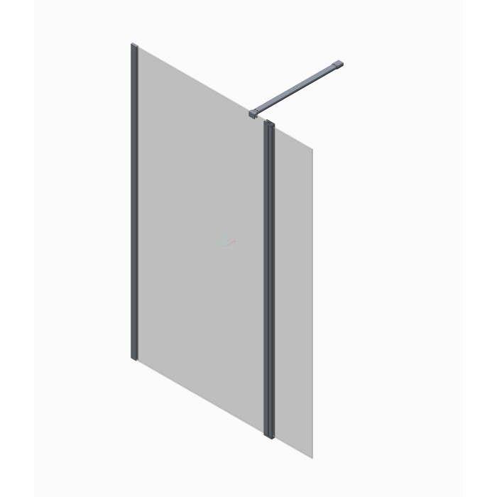 Душова перегородка Koer SR SP03-30x200-TR-01 Walk-In (рух.част) прозоре скло Easy Clean 8мм, хром (KR5399) Душова перегородка Koer SR SP03-30x200-TR-01 Walk-In (рух.част) прозоре скло Easy Clean 8мм, хром (KR5399)