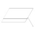 Душова перегородка Koer SR SP03-30x200-TR-01 Walk-In (рух.част) прозоре скло Easy Clean 8мм, хром (KR5399)