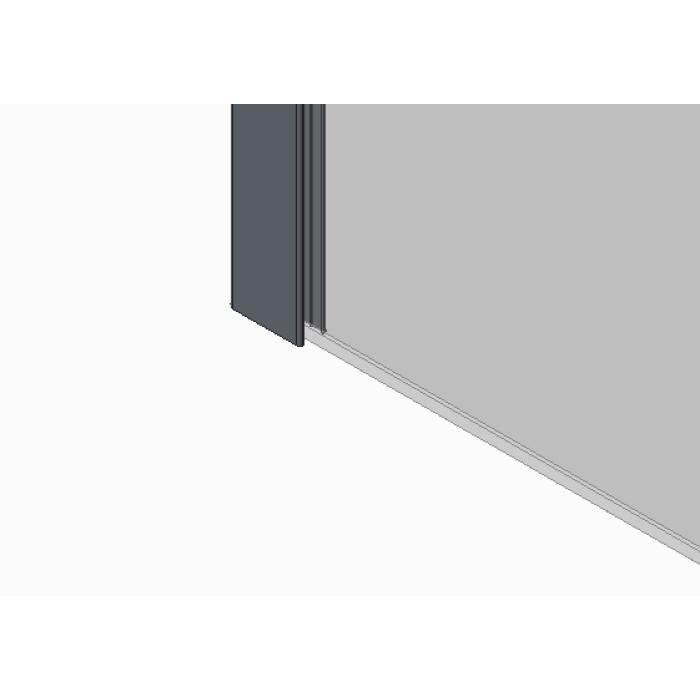 Душова перегородка Koer SR SP03-30x200-TR-01 Walk-In (рух.част) прозоре скло Easy Clean 8мм, хром (KR5399) Душова перегородка Koer SR SP03-30x200-TR-01 Walk-In (рух.част) прозоре скло Easy Clean 8мм, хром (KR5399)